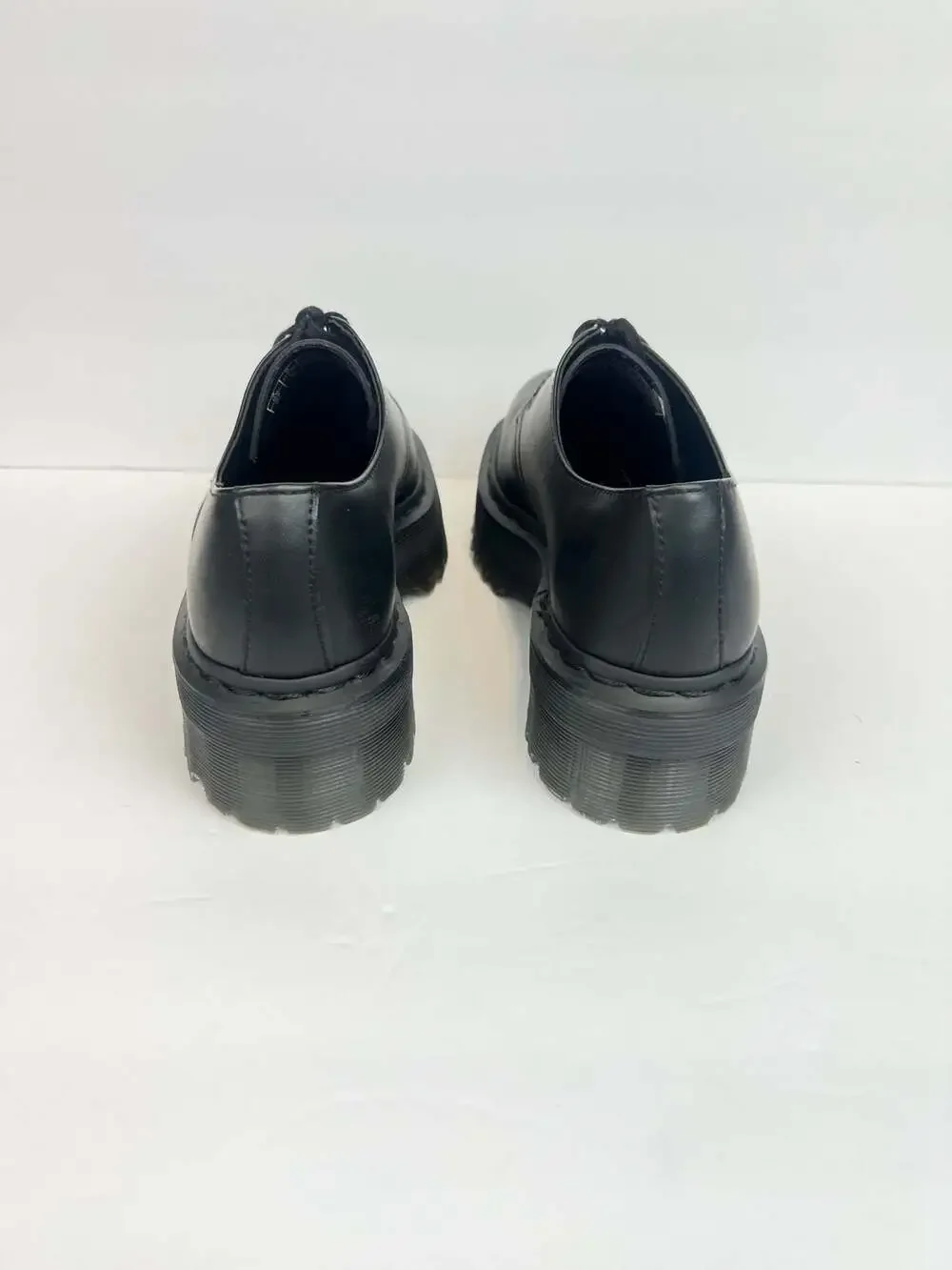Dr. Martens Vegan 1461 Quad Mono Platform Oxford Shoes Women’s Size 6